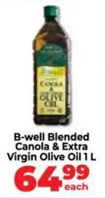Food Lover's Market B-well Blended Canola & Extra Virgin Olive Oil offer