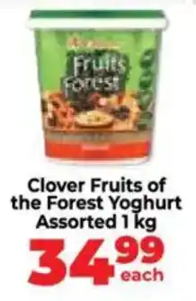 Food Lover's Market Clover Fruits of the Forest Yoghurt Assorted offer