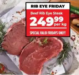 Food Lover's Market Beef Rib Eye Steak offer