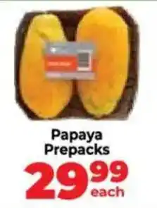Food Lover's Market Papaya Prepacks offer