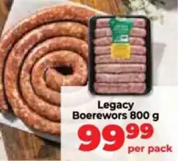 Food Lover's Market Legacy Boerewors offer