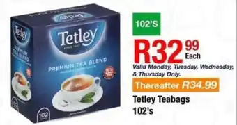 Take 'n Pay Tetley Teabags offer