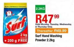 Take 'n Pay Surf Hand Washing Powder offer