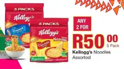 Take 'n Pay Kellogg's Noodles Assorted offer