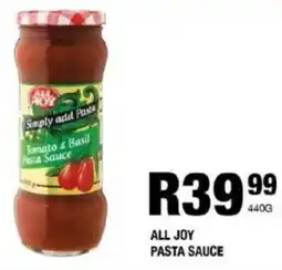 Take 'n Pay All joy pasta sauce offer