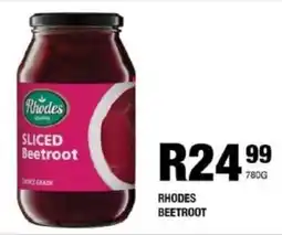 Take 'n Pay Rhodes beetroot offer