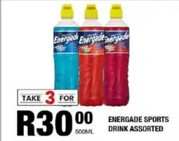 Take 'n Pay Energade sports drink assorted offer