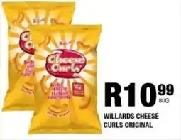 Take 'n Pay Willards cheese curls original offer