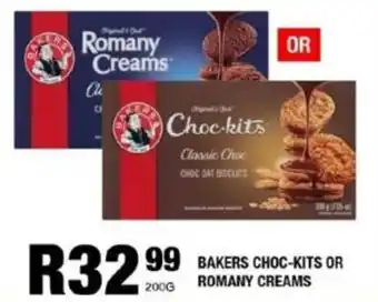 Take 'n Pay Bakers choc-kits or romany creams offer