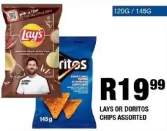Take 'n Pay Lays or doritos chips assorted offer