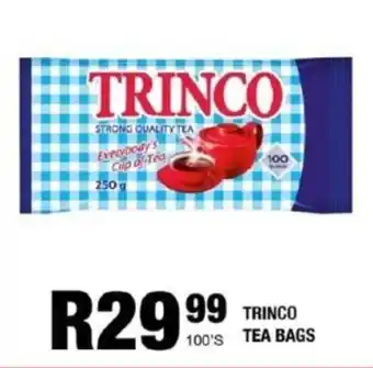 Take 'n Pay Trinco tea bags offer