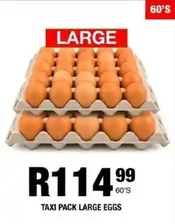 Take 'n Pay Taxi pack large eggs offer