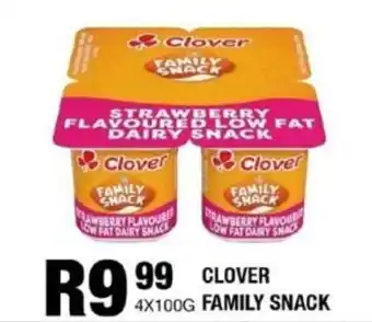 Take 'n Pay Clover family snack offer