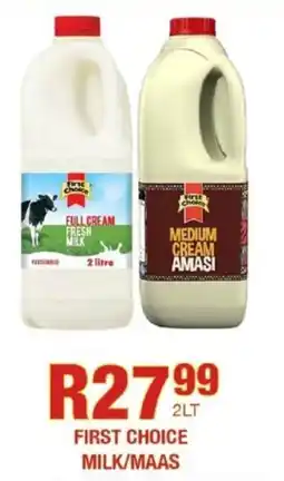 Take 'n Pay First choice milk/ maas offer