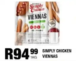 Take 'n Pay Simply Chicken Viennas offer
