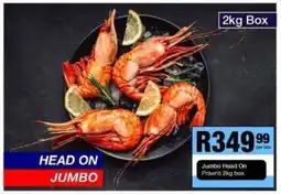 Take 'n Pay Jumbo Head On Prawns offer
