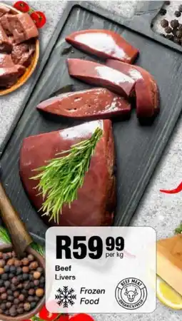 Take 'n Pay Beef Livers offer