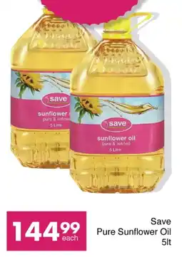 Save Save Pure Sunflower Oil offer