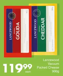 Save Lancewood Vacuum Packed Cheese offer