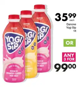 Save Danone Yogi Sip offer