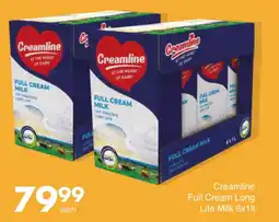 Save Creamline Full Cream Long Life Milk offer