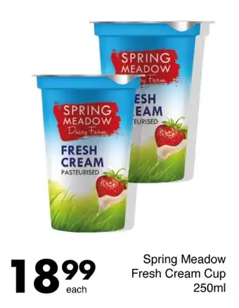 Save Spring Meadow Fresh Cream Cup offer