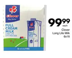 Save Clover Long Life Milk offer
