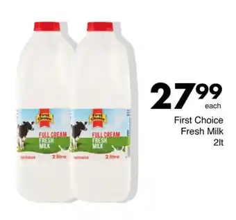 Save First Choice Fresh Milk offer