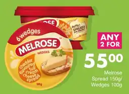 Save Melrose Spread/ Wedges offer