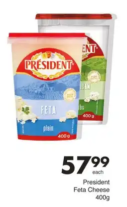 Save President Feta Cheese offer