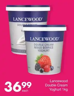 Save Lancewood Double Cream Yoghurt offer