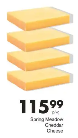 Save Spring Meadow Cheddar Cheese offer