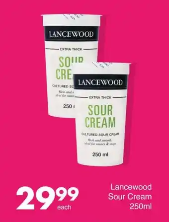 Save Lancewood Sour Cream offer