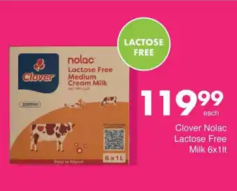 Save Clover Nolac Lactose Free Milk offer