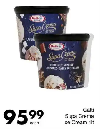 Save Gatti Supa Crema Ice Cream offer
