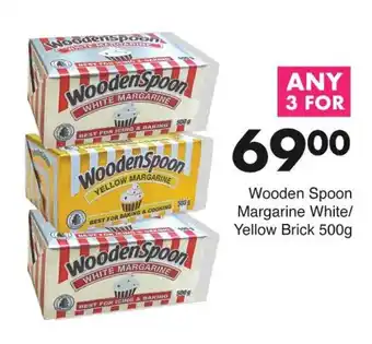Save Wooden Spoon Margarine White/ Yellow Brick offer