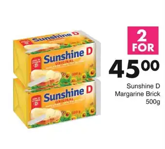 Save Sunshine D Margarine Brick offer