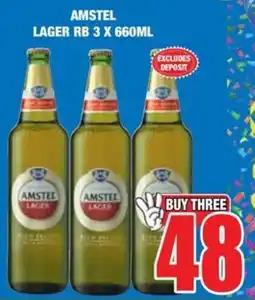 Boxer Build Amstel lager rb offer