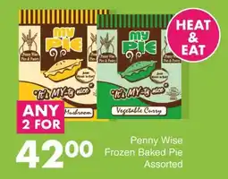Save Penny Wise Frozen Baked Pie Assorted offer