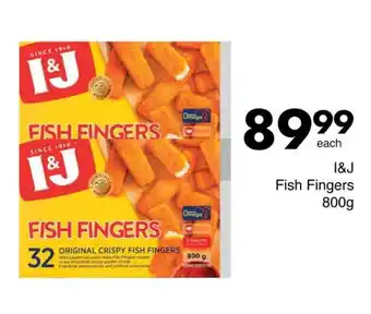 Save I&J Fish Fingers offer