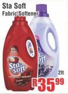 Devland Cash And Carry Sta Soft Fabric Softener 2lt offer