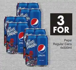 Save Pepsi Regular Cans offer
