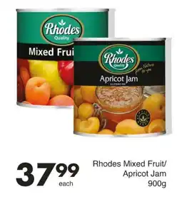 Save Rhodes Mixed Fruit/ Apricot Jam offer