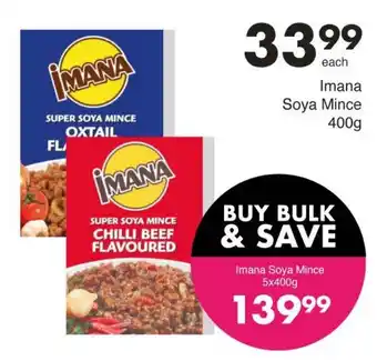 Save Imana Soya Mince offer