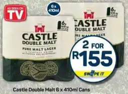 Pick n Pay Castle Double Malt Cans offer