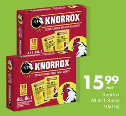Save Knorrox All In 1 Spice offer