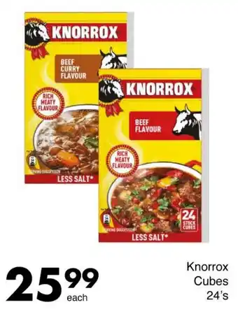 Save Knorrox Cubes offer