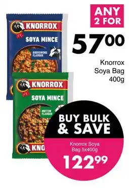 Save Knorrox Soya Bag offer