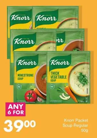 Save Knorr Packet Soup Regular offer