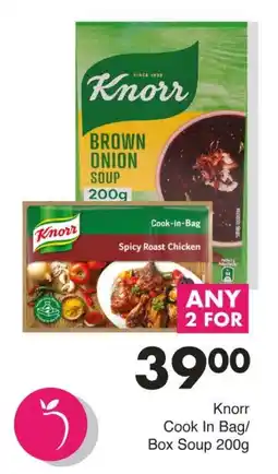 Save Knorr Cook In Bag/ Box Soup offer